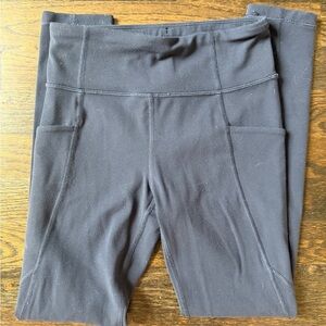 Athleta Girl Navy High-Rise Leggings